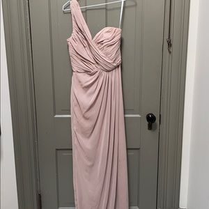 Nude colored gown